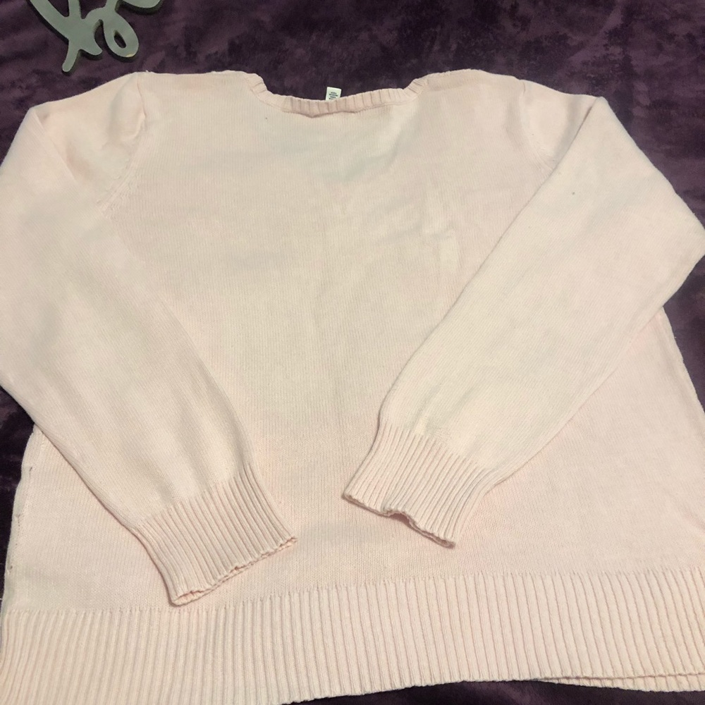 Pink Pullover sweater